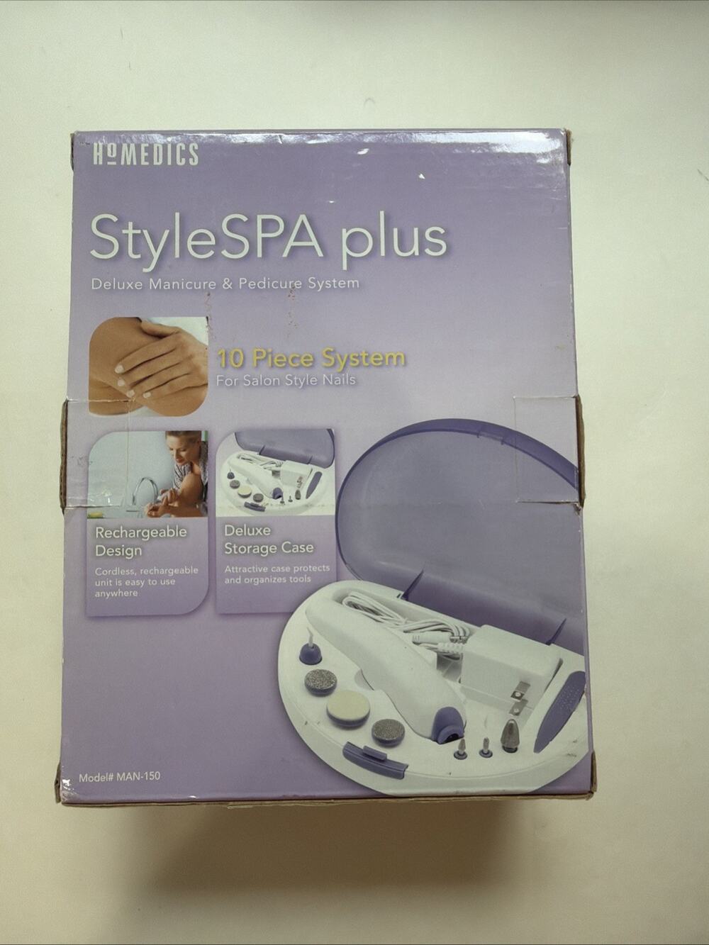 Nail Treatment HOMEDICS Style Spa Manicure & Pedicure